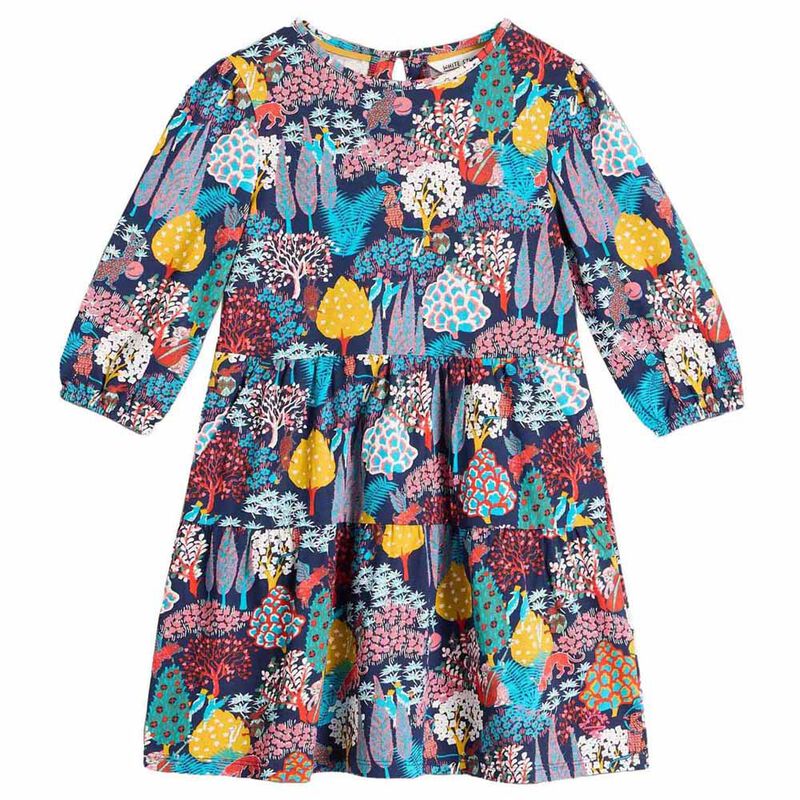 White Stuff Woodland Print Jersey Dress image number 0
